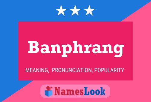 Banphrang Naam Poster