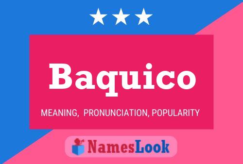 Baquico Naam Poster