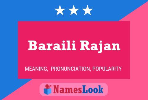 Baraili Rajan Naam Poster