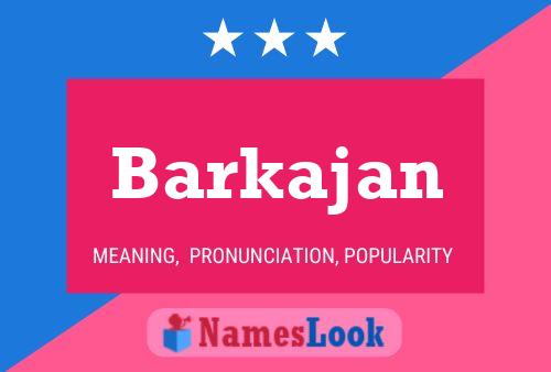 Barkajan Naam Poster