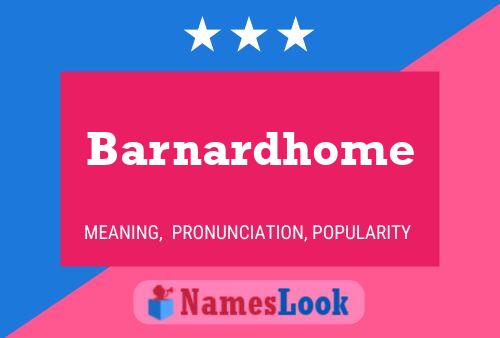 Barnardhome Naam Poster