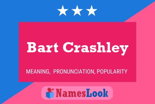 Bart Crashley Naam Poster