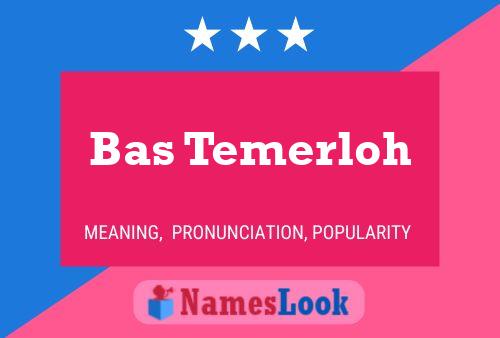 Bas Temerloh Naam Poster