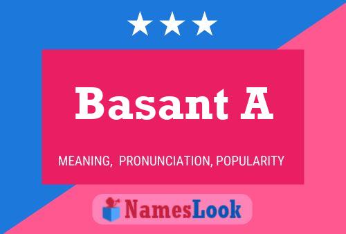 Basant A Naam Poster