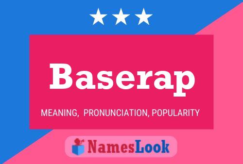 Baserap Naam Poster