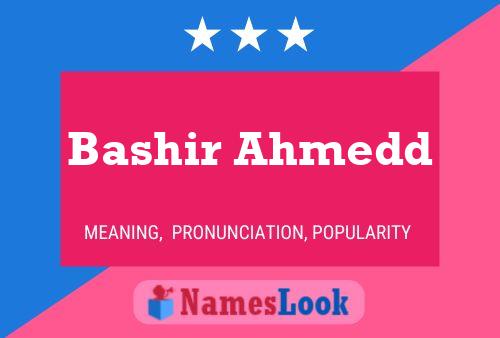 Bashir Ahmedd Naam Poster