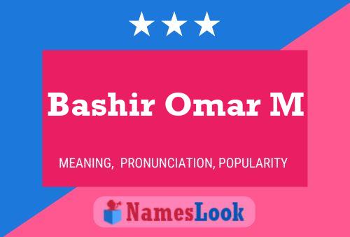 Bashir Omar M Naam Poster