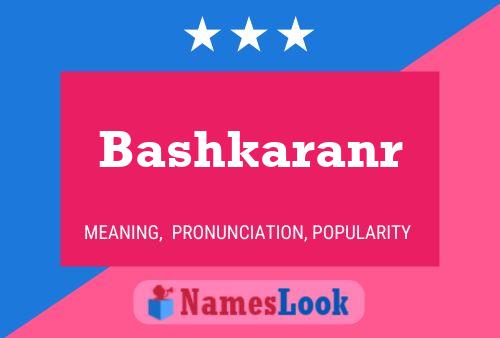 Bashkaranr Naam Poster