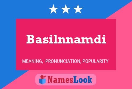 Basilnnamdi Naam Poster