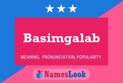 Basimgalab Naam Poster