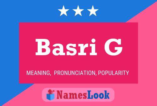 Basri G Naam Poster