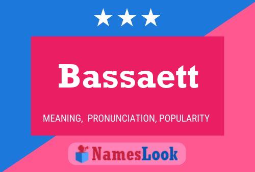 Bassaett Naam Poster