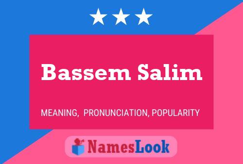 Bassem Salim Naam Poster