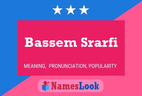 Bassem Srarfi Naam Poster