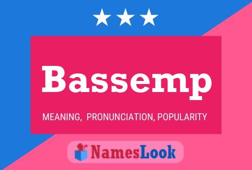 Bassemp Naam Poster