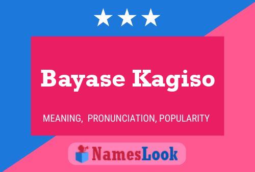 Bayase Kagiso Naam Poster