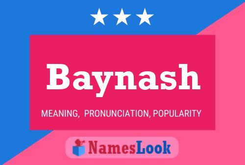 Baynash Naam Poster