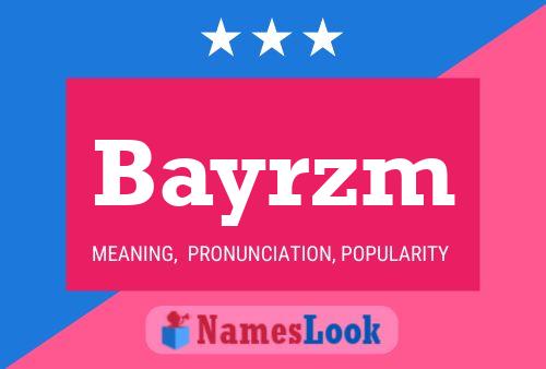 Bayrzm Naam Poster