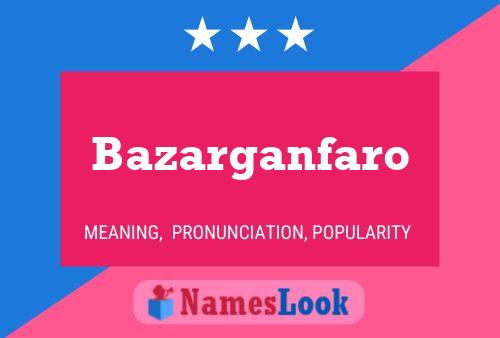 Bazarganfaro Naam Poster