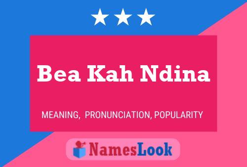 Bea Kah Ndina Naam Poster