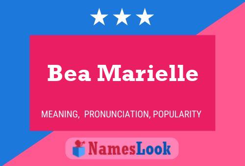 Bea Marielle Naam Poster