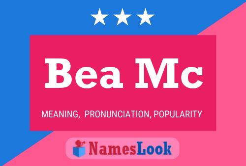 Bea Mc Naam Poster