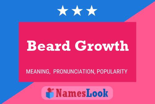 Beard Growth Naam Poster