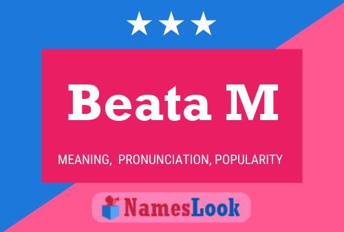 Beata M Naam Poster