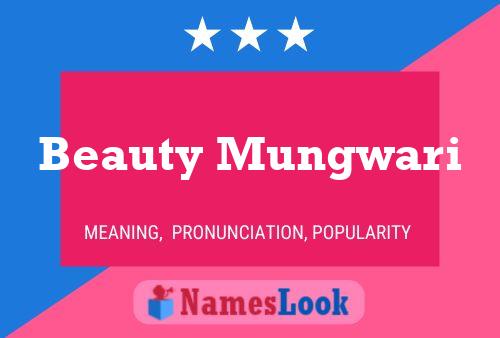 Beauty Mungwari Naam Poster