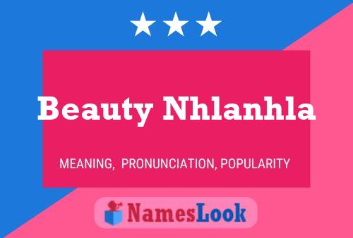 Beauty Nhlanhla Naam Poster