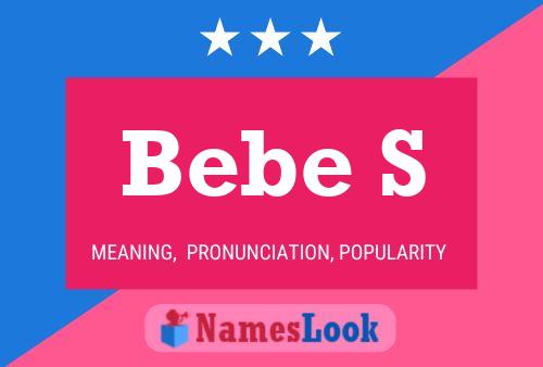 Bebe S Naam Poster