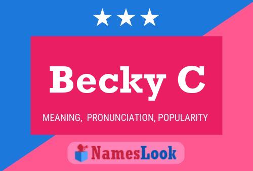 Becky C Naam Poster