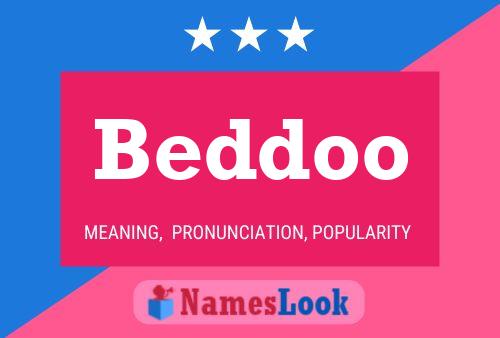 Beddoo Naam Poster