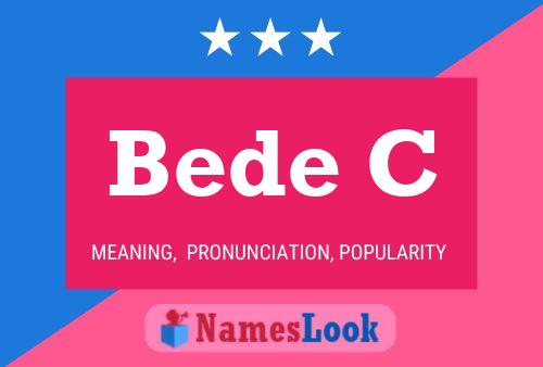 Bede C Naam Poster