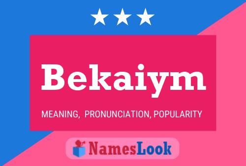 Bekaiym Naam Poster