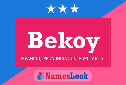 Bekoy Naam Poster