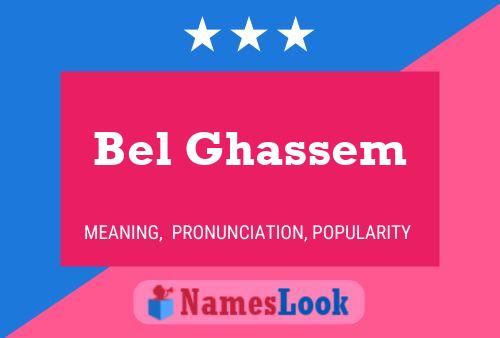 Bel Ghassem Naam Poster