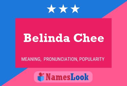 Belinda Chee Naam Poster