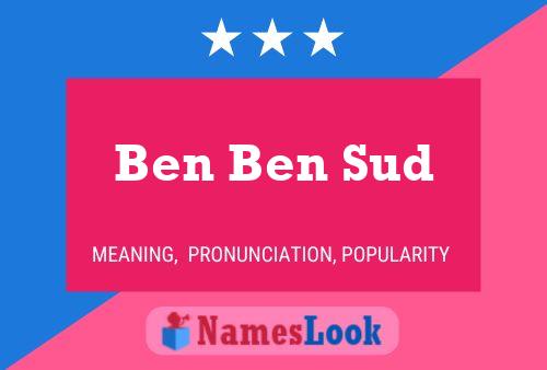 Ben Ben Sud Naam Poster