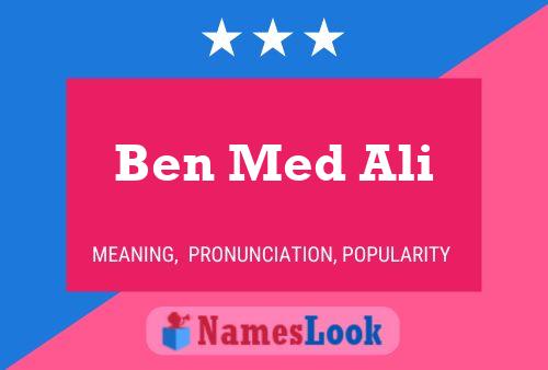 Ben Med Ali Naam Poster