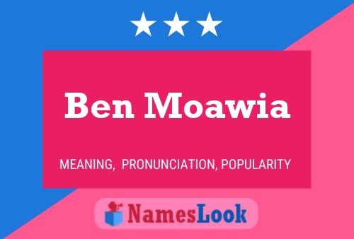 Ben Moawia Naam Poster