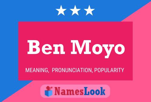 Ben Moyo Naam Poster