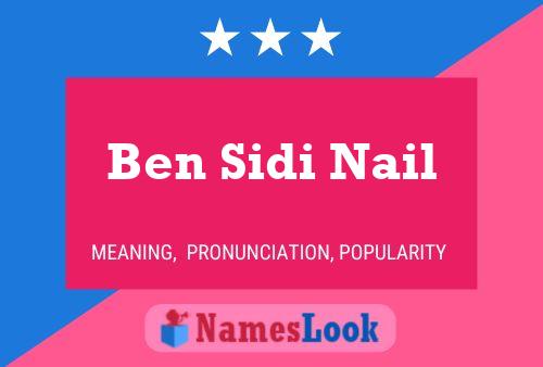 Ben Sidi Nail Naam Poster