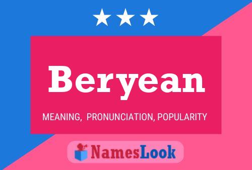 Beryean Naam Poster