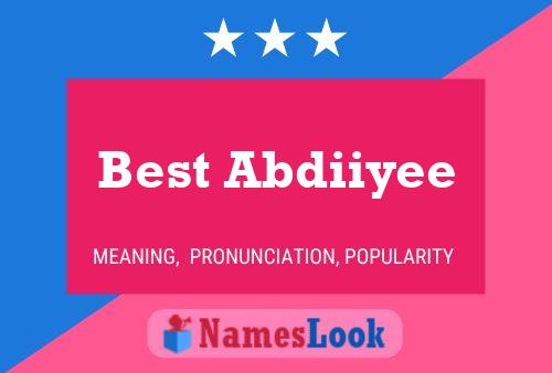 Best Abdiiyee Naam Poster