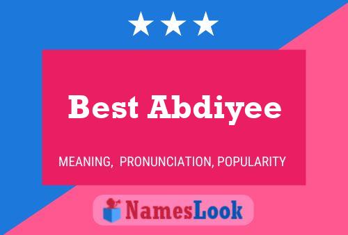 Best Abdiyee Naam Poster