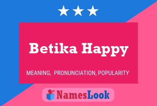 Betika Happy Naam Poster