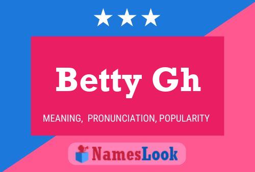 Betty Gh Naam Poster