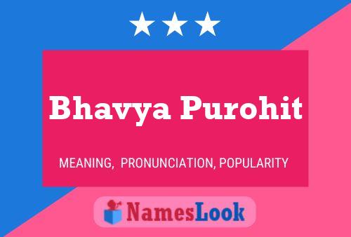 Bhavya Purohit Naam Poster