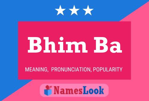 Bhim Ba Naam Poster